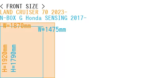#LAND CRUISER 70 2023- + N-BOX G Honda SENSING 2017-